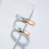 Blissful together (customized wedding ring)