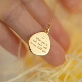 Cassie (Customized Imprint pendant)