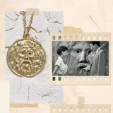 Mouth of truth - Roman Holiday Film (Customized Imprint pendant)