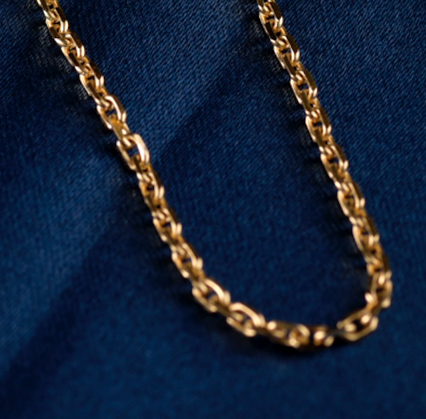 Cartier mens discount necklace gold