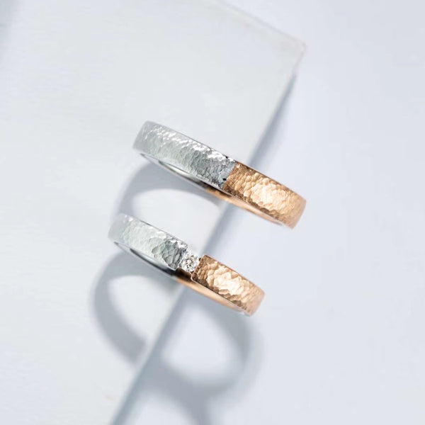 Blissful together (customized wedding ring)